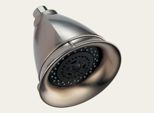 Brizo Vesi Brushed Nickel Touch-Clean Showerhead