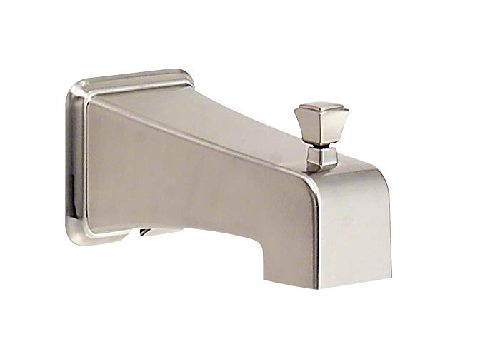 Danze DA523415BN Logan Square/Reef Wall Mount Tub Spout with Diverter, Brushed Nickel