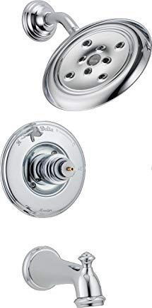 Delta T14455-H2OLHP Victorian Monitor 14 Series Bathtub & Shower Trim without Handle, Chrome