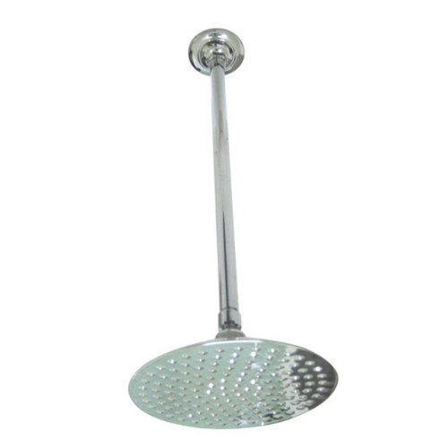 Kingston Brass K236K21 Designer Trimscape Victorian 8-inch Showerhead with 17-inch Ceiling Support, Polished Chrome