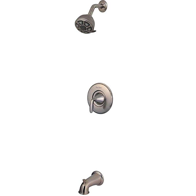 Pfister Pasadena Single-Handle Tub and Shower Faucet in Brushed Nickel