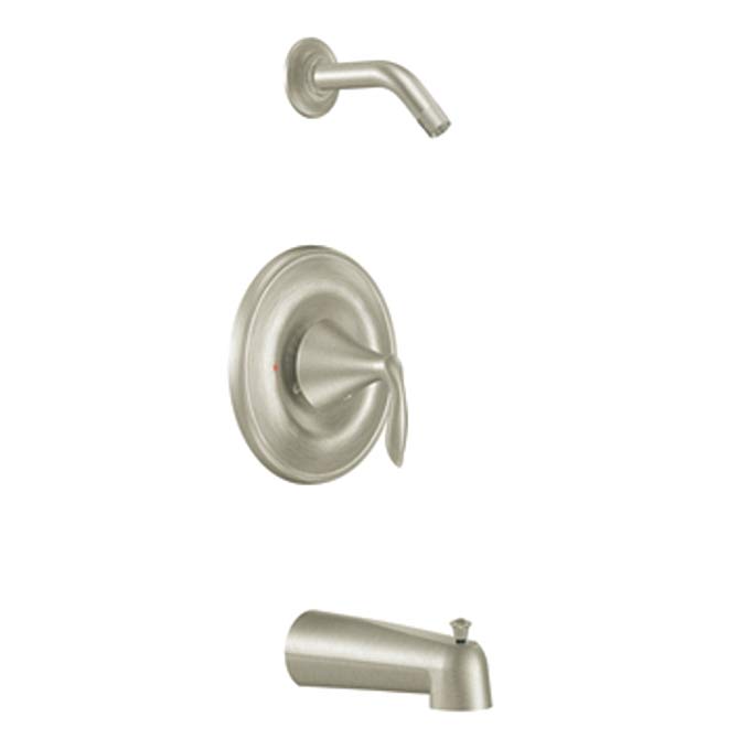 Moen T2133NHBN Eva PosiTemp Tub and Shower Trim Kit without Showerhead without Valve, Brushed Nickel