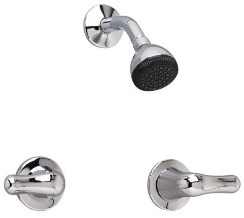 American Standard 3275.501.002 Colony Soft Double-Handle Shower Fitting with Metal Handles, Chrome