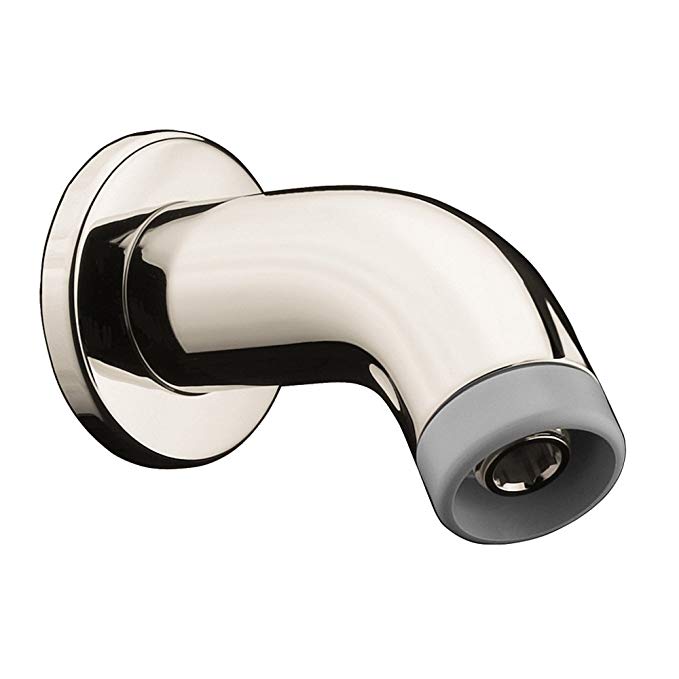 Hansgrohe 27438831 Small Cast Showerarm with Flange, Polished Nickel
